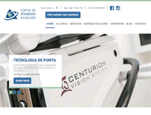 Tablet Screenshot of coa.com.br
